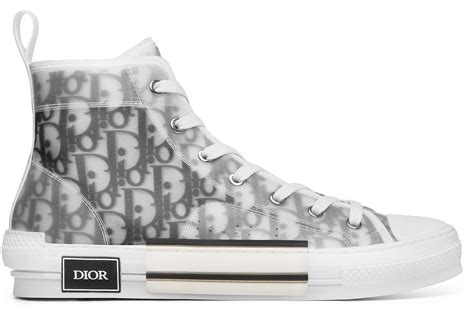 dior canvas high tops